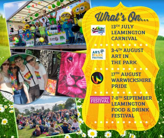 The “Summer Of Fun” carries on in Royal Leamington Spa…